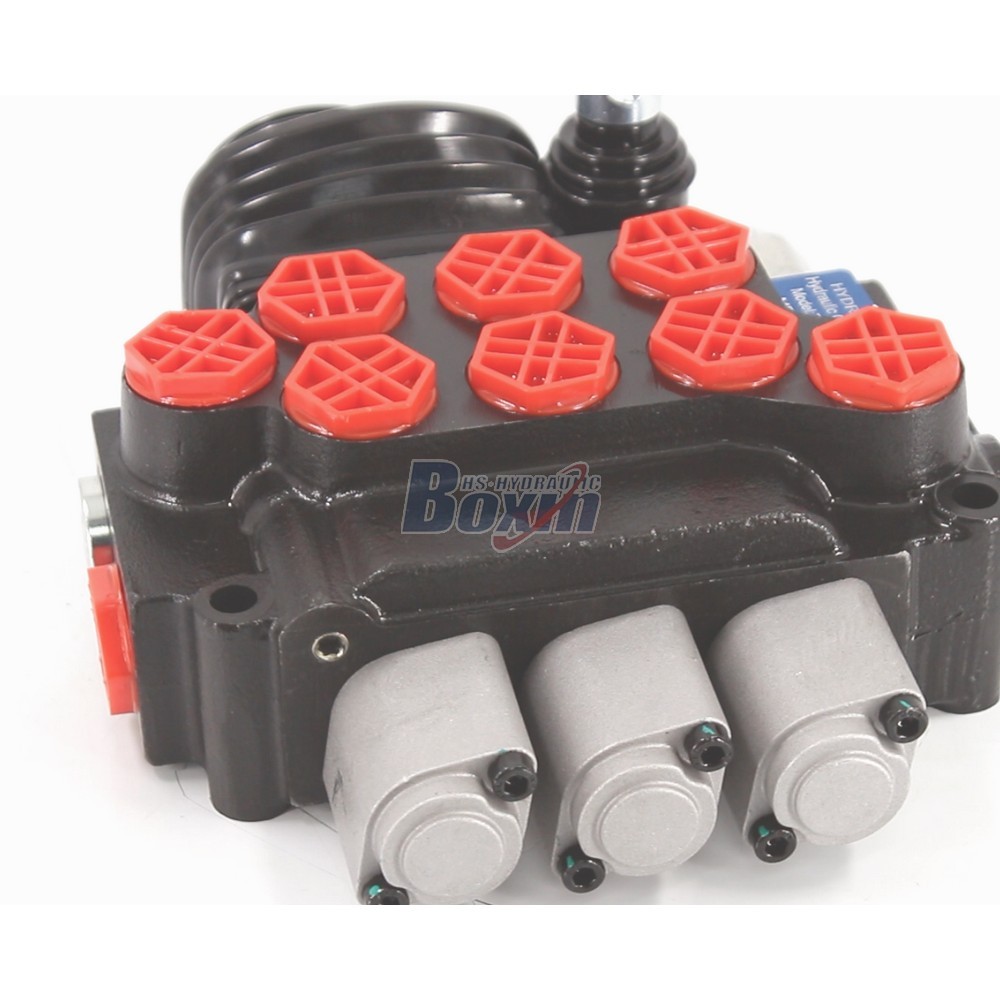 High Performance ZT12-OT 3 Spool Hydraulic Valve with Joystick Operation detail image